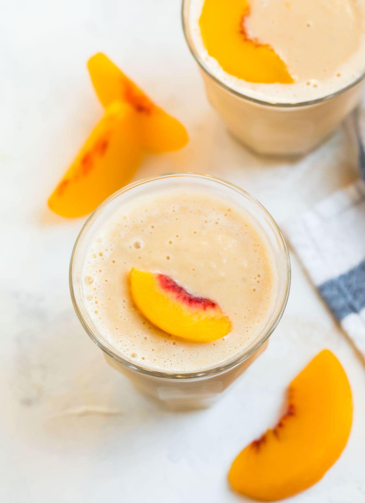 Healthy Peach Smoothie: Boost Your Morning with Greek Yogurt